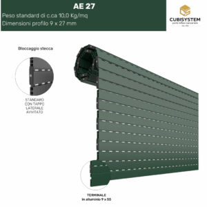 AE 27 Alluminio Estruso