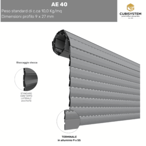 AE 40 Alluminio Estruso